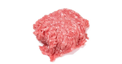 Ground Pork in a tub