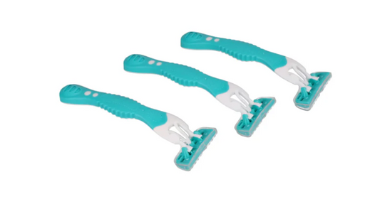 Assured Disposable 5-Blade Razor, 3-ct. Packs
