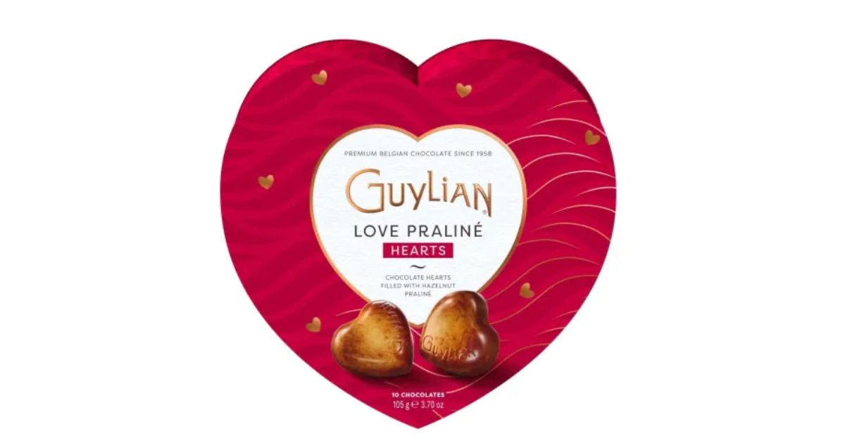 Guylian Love Praline Hearts Belgian Chocolates 105g
