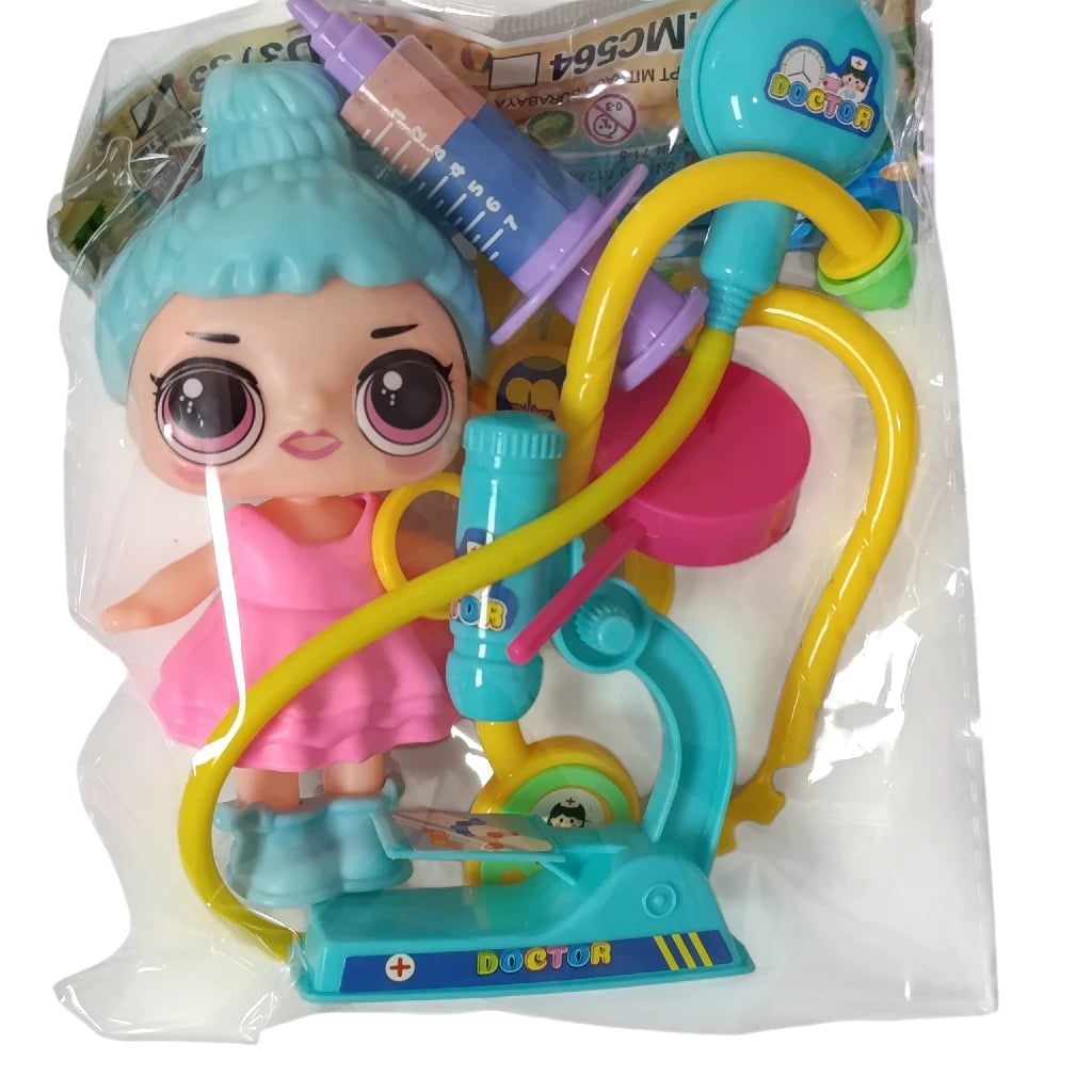 Cute Girl Doll Toy and Accessories