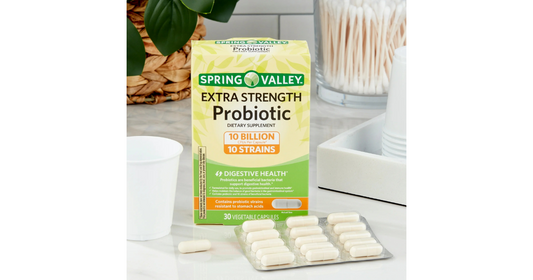 Spring Valley Extra-Strength Probiotic Vegetable Capsules, 30 Count