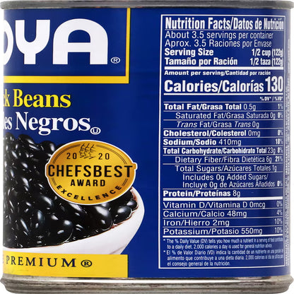 Goya Black Beans, 15.5-oz. Cans
