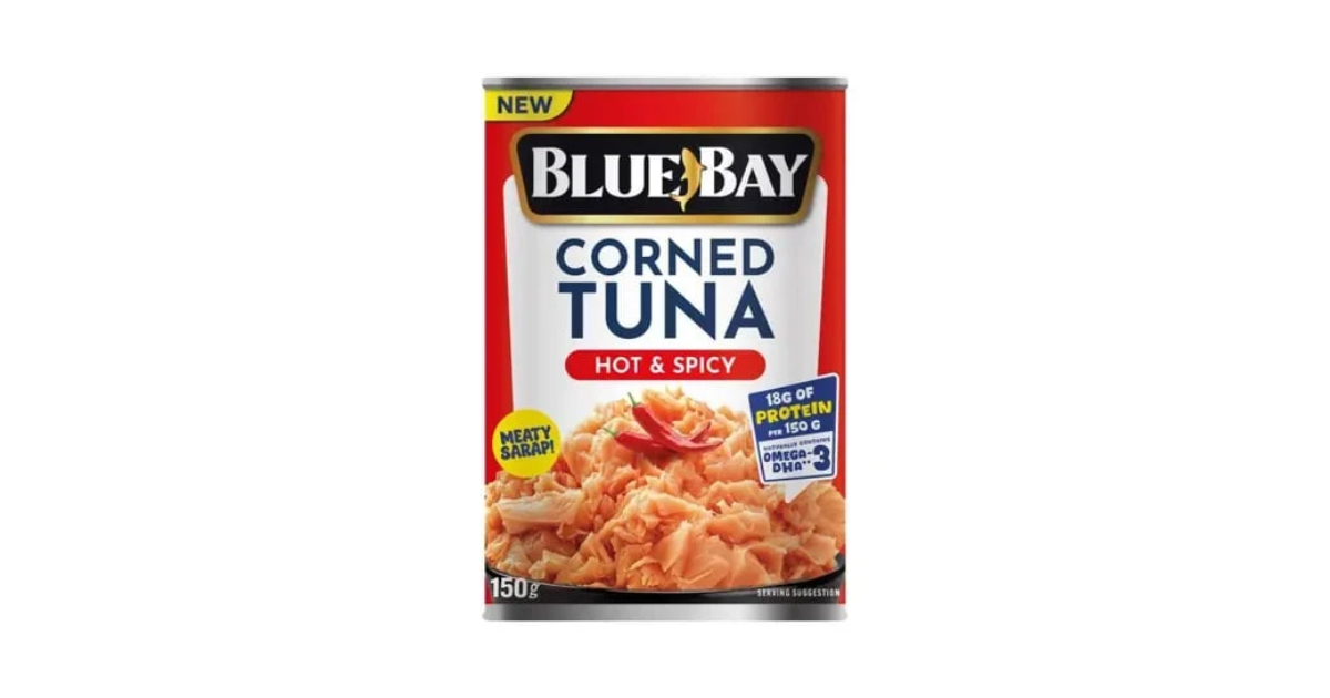 Blue Bay Corned Tuna Hot & Spicy 150g