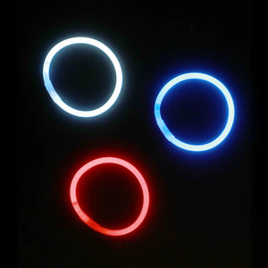 Patriotic Glow Bracelets and Connectors, 12-pc. Pack