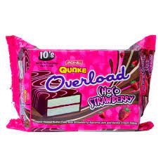 Jack 'n Jill Quake Overload Choco Strawberry