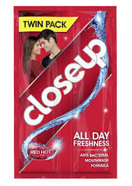 Close Up Red Hot Twin Pack Toothpaste