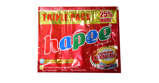 Hapee Toothpaste Tween Sachet Red 30mL