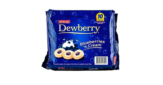 Jack 'n Jill Dewberry Cookies Blueberries 'n Cream