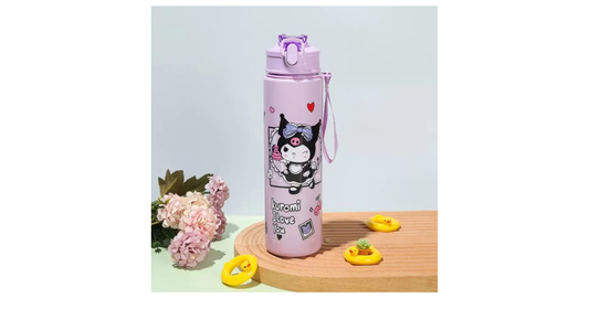 Sanrio kuromi melody cartoon plastic water bottle Sport Drink