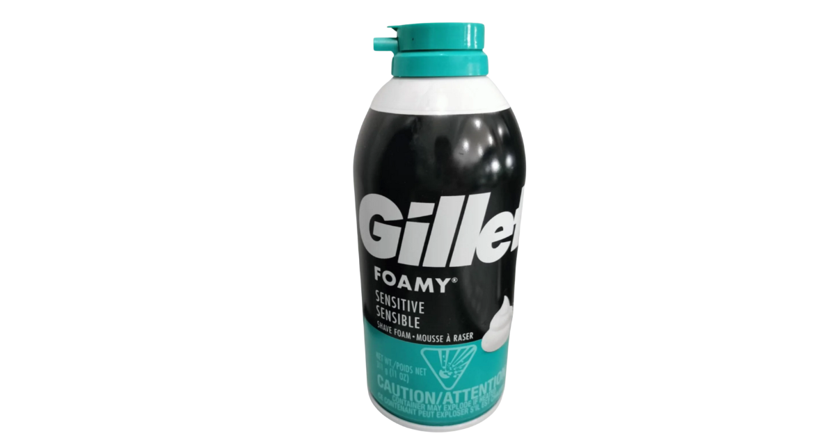 Gillette Foamy Sensitive Shave Foam For Men, Sensitive Skin, 11 oz