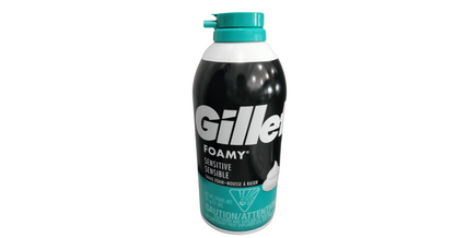 Gillette Foamy Sensitive Shave Foam For Men, Sensitive Skin, 11 oz