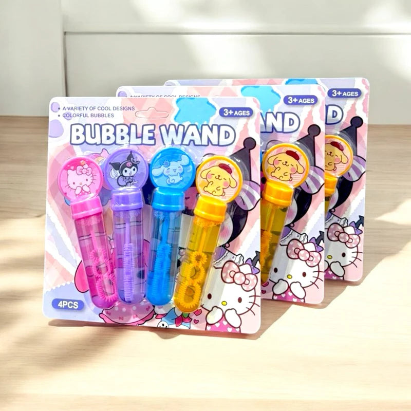 Melody Bubble Toy (4pcs)/Sanrio Bubble Stick Set
