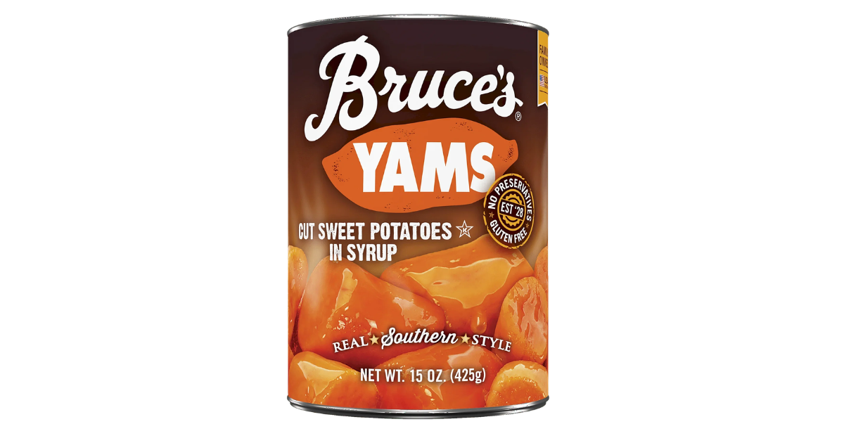 Bruce's Yams Cut Sweet Potatoes in Syrup, 15 oz