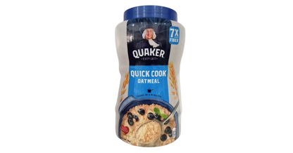 Quaker, Quick 1 Minute Oats, Oatmeal, Quick Cook Oatmeal 1kg.