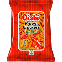Load image into Gallery viewer, OISHI PRAWN CRACKER SPICY 60g.
