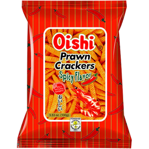 OISHI PRAWN CRACKER SPICY 60g.