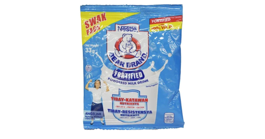 Bear Brand Fortified With Iron Powdered Milk 33g