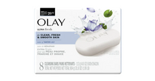 Load image into Gallery viewer, Olay Ultra Fresh Cleansing Bar Soap, Water Lily, 4 oz, 8 Count
