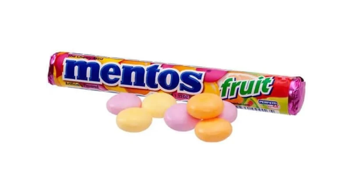 Mentos Candy Rolls