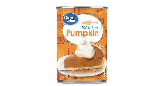 Great Value 100% Pure Pumpkin, 15 oz