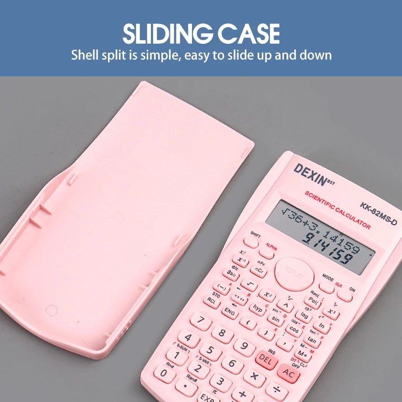 Scientific Calculator with Battery Multifunctional Calculators Stationery Study Supplies Calculators