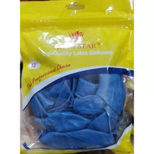 Load image into Gallery viewer, BALLOONS 25pcs/BLUE Size 12
