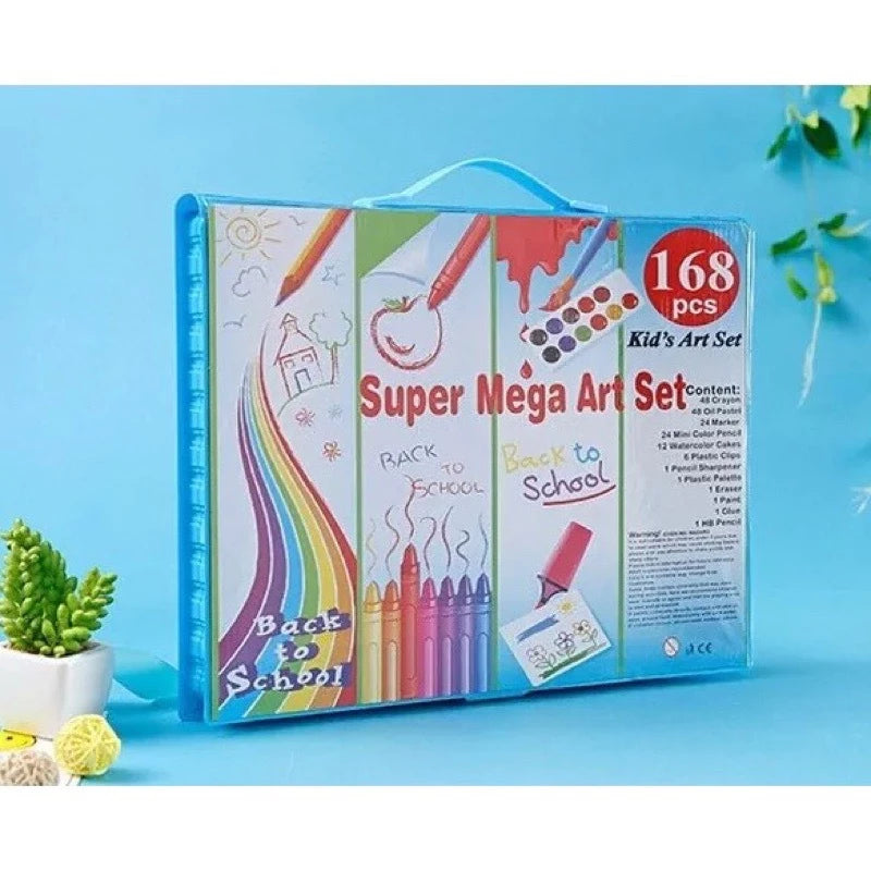 168PCS coloring set gift for kids painting school supplies color pencil toys for kid girl crayon