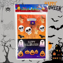 Load image into Gallery viewer, Halloween Treat Lootbags with Handles Trick or Treat
