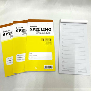 Spelling Booklet for primary and intermediate Grade 1,2,3 50lvs
