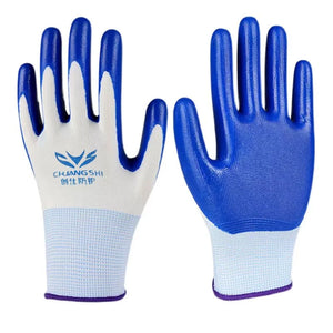 Rubber Coated Gloves Construction/Gardening Gloves Multipurpose
