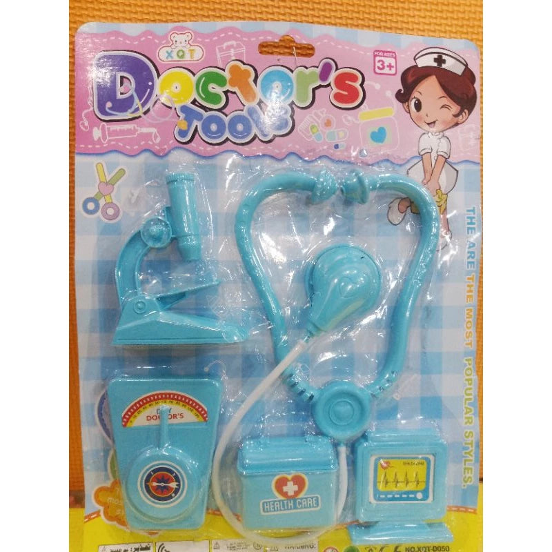 doctor set play toy, available color ,blue&pink