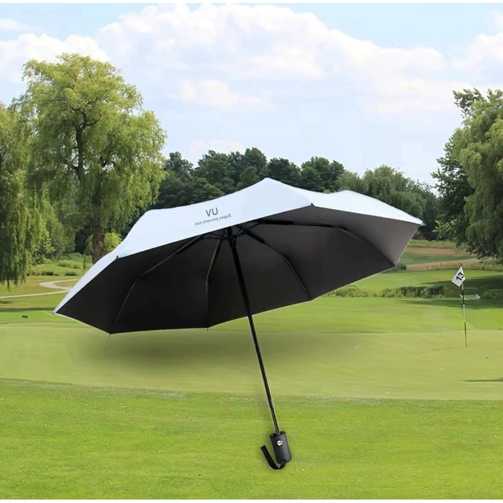 Umbrella Automatic Sunny Umbrella Anti-ultraviolet Folding Umbrella Men Women UV Design