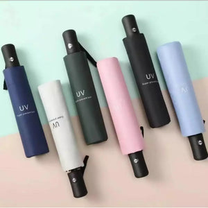 Umbrella Automatic Sunny Umbrella Anti-ultraviolet Folding Umbrella Men Women UV Design