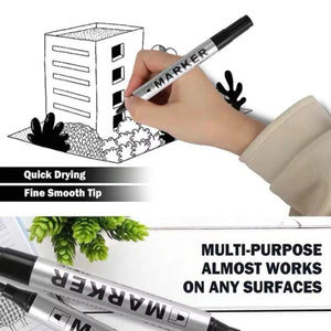 Permanent Black Marker