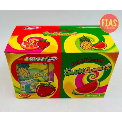 Sour Gummy Two Flavor