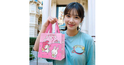 cartoon cute Sanrio portable storage bag handbag/MY MELODY