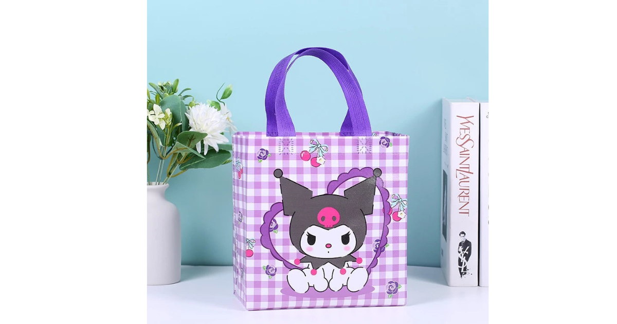 Cartoon cute Sanrio portable storage bag handbag