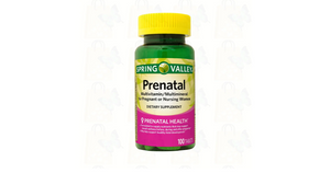 Spring valley Prenatal multivitamin/multimineral for pregnant or nursing women 100 tablets
