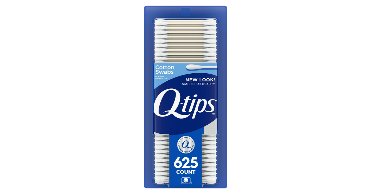 Q-tips Cotton Swabs Original 625 Count