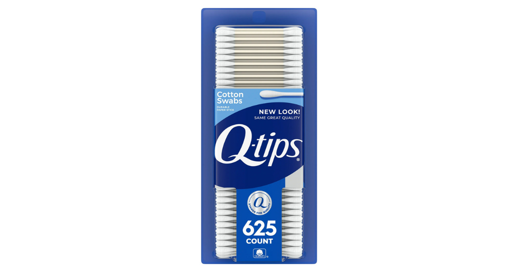 Q-tips Cotton Swabs Original 625 Count