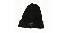 Load image into Gallery viewer, Embroidery Black Knitted Hat Autumn Winter Beanie Casual Outdoor Warm Bonnet
