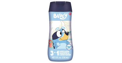 Bluey Berry-scent Bodywash Shampoo & Conditioner, 8 oz.