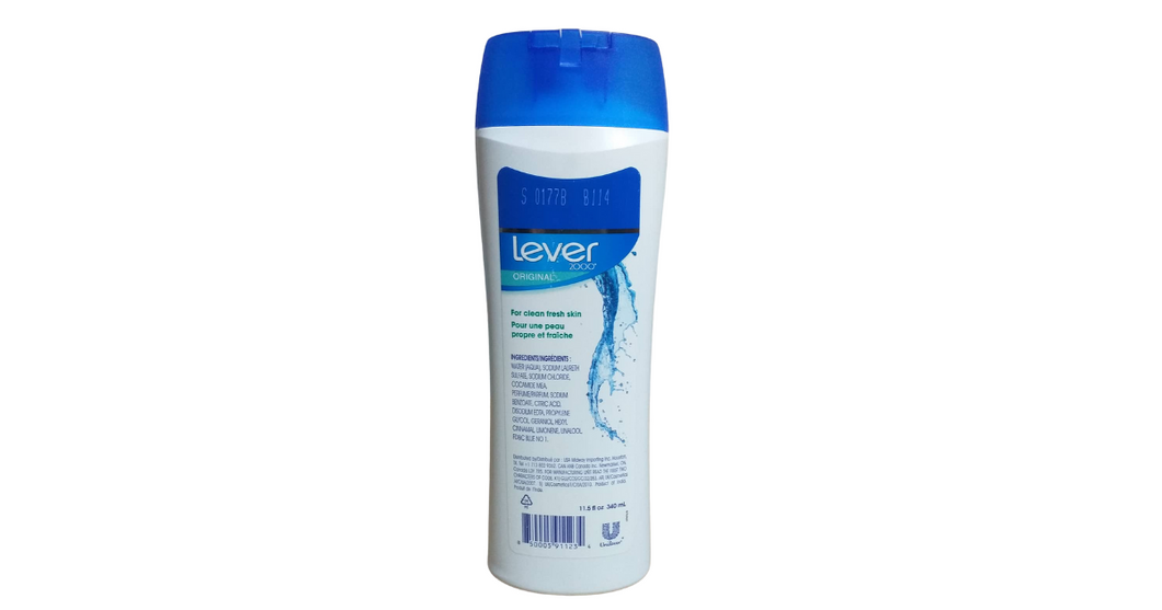 Lever2000 Original Bodywash Gel Douche (340ml) U.S.A