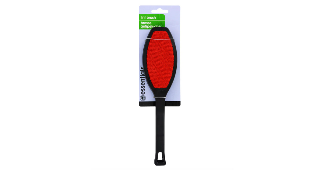 Essentials 2-Sided Lint Brushes with Plastic Handles