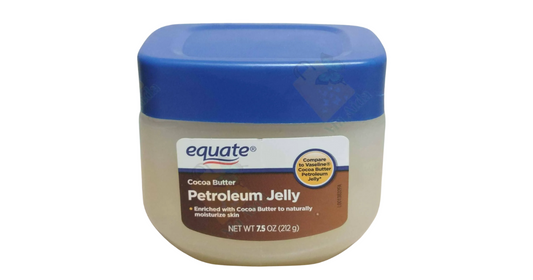 EQUATE Petroleum Jelly cocoa Butter 7.5 oz (212g)