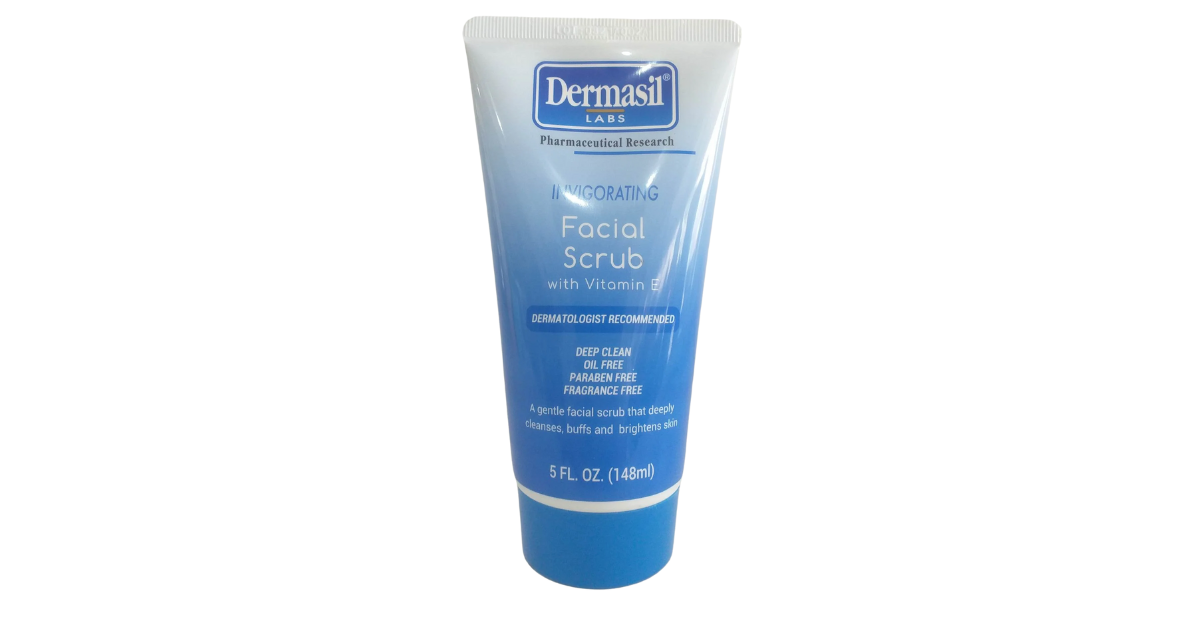 Dermasil Labs Invigorating Facial Scrub With Vitamin E 5fl oz(148ml)