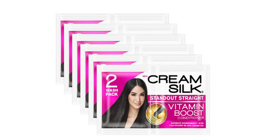 Cream Silk Conditioner Standout Straight Pink ( twin sachet )