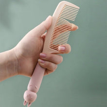 Load image into Gallery viewer, Comb Women&#39;s Long Hair Comb Cartoon Hairdresser Portable Anti-static Hair Comb Straight Comb
