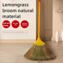 Load image into Gallery viewer, Handmade Miscanthus Broom Natural Material Walis Tambo
