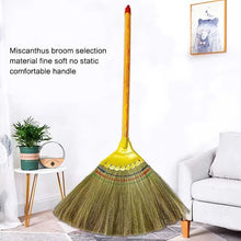 Load image into Gallery viewer, Handmade Miscanthus Broom Natural Material Walis Tambo
